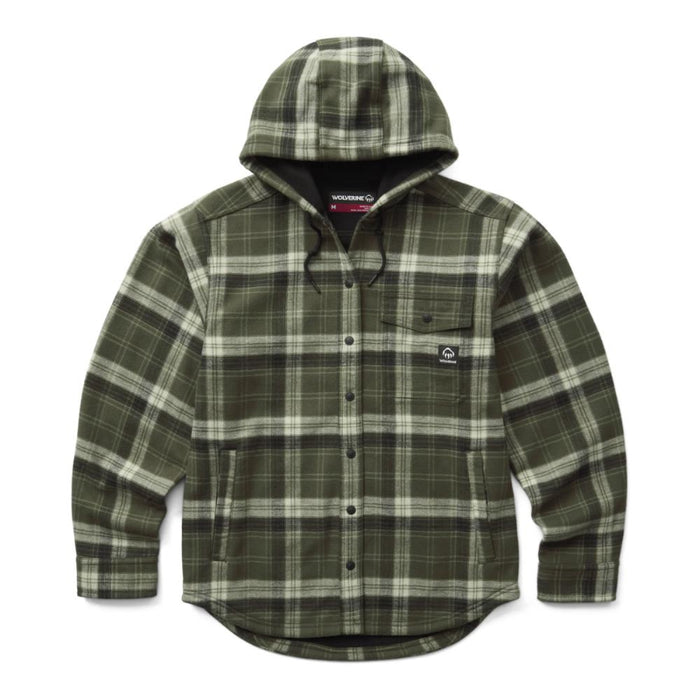 Wolverine® Duralock™ Men's Bucksaw - II Flannel Hooded Jac-Shirt