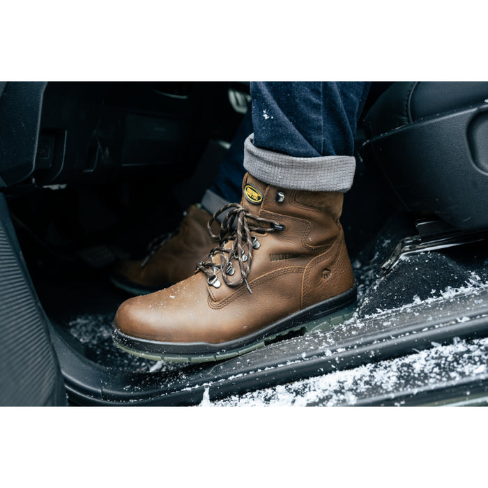 Wolverine® DURASHOCKS Men's Lightweight & Waterproof 6" Boots - Stone - W03226
