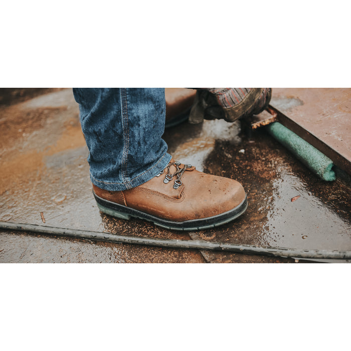 Wolverine® DURASHOCKS Men's Lightweight & Waterproof Steel Toe 8" Boots - Stone - W03295