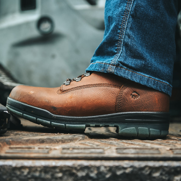 Wolverine® DURASHOCKS Men's Lightweight & Waterproof Steel Toe 8" Boots - Stone - W03295