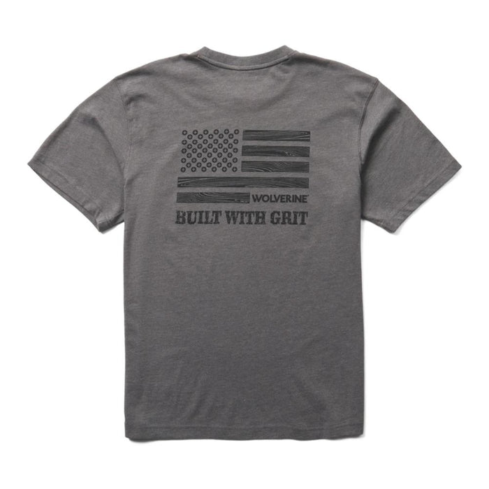 Wolverine® Men's Comfort Short Sleeve Classic Grit Cotton Tee