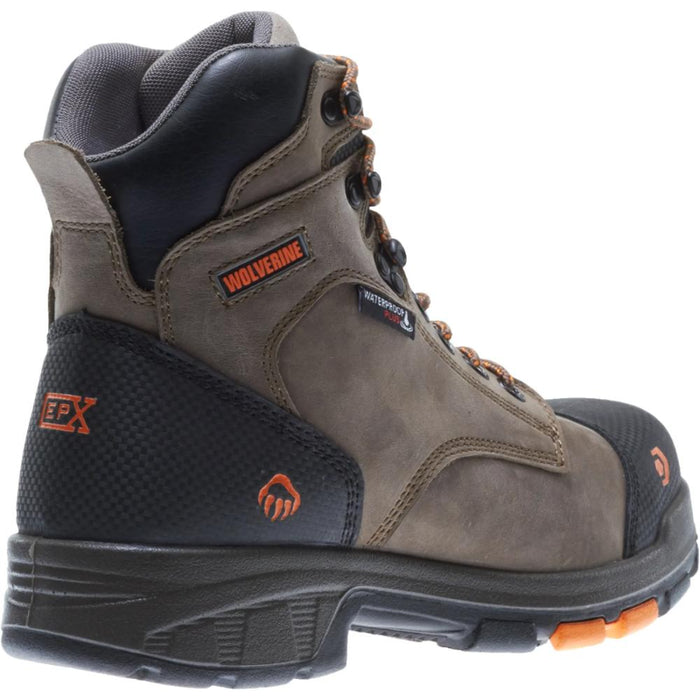 Wolverine® Men's BLADE LX Waterproof Composite Toe 6" Work Boot - Brown - W10653