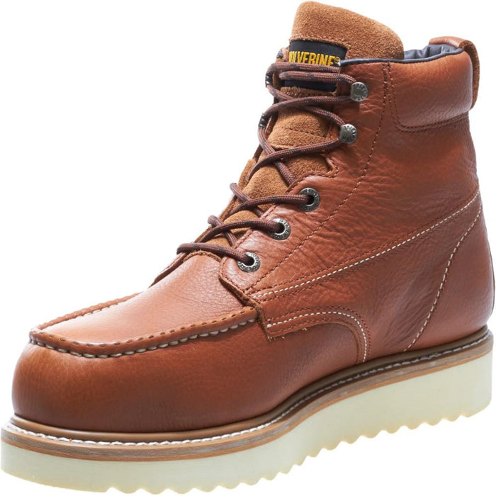 Wolverine® Men's Breathable 6" Work Wedge Steel Toe Boot - Honey - W08289