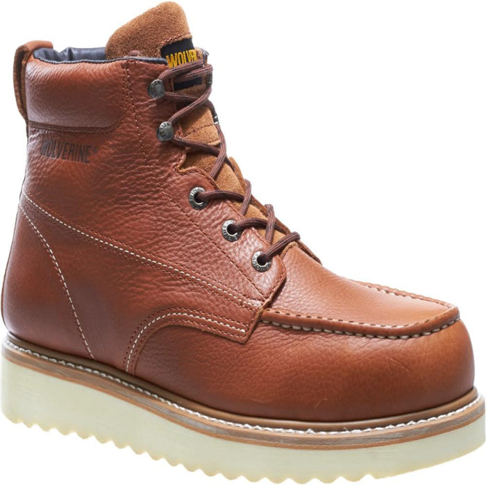 Wolverine® Men's Breathable 6" Work Wedge Steel Toe Boot - Honey - W08289