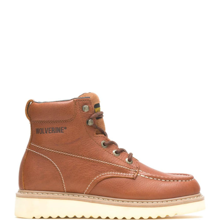 Wolverine® Men's Breathable 6" Work Wedge Steel Toe Boot - Honey - W08289