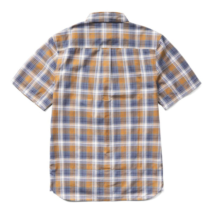 Wolverine® Men's Built Stretch Short Sleeve Button Up Plaid Work Shirt