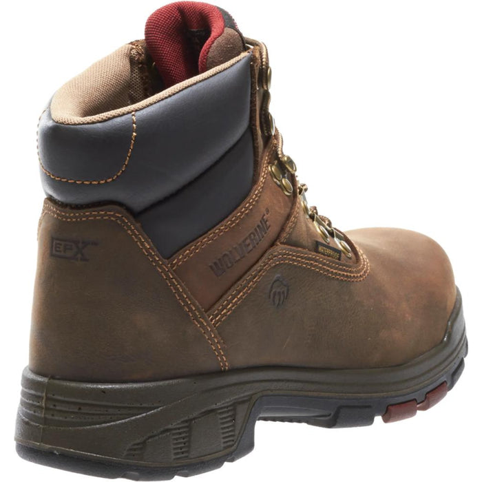 Wolverine® Men's Cabor EPX® Waterproof Composite Toe 6" Work Boot - Dark Coffee - W10314