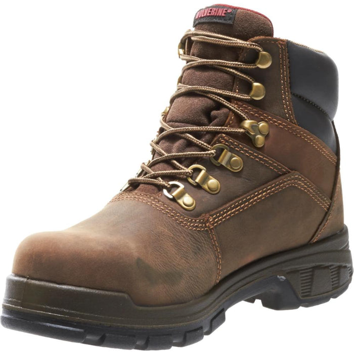 Wolverine® Men's Cabor EPX® Waterproof Composite Toe 6" Work Boot - Dark Coffee - W10314