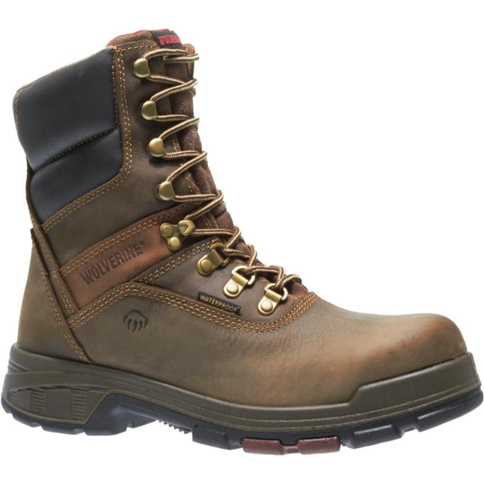 Wolverine® Men's Cabor EPX® Waterproof Composite Toe 8" Work Boot - Dark Coffee - W10316