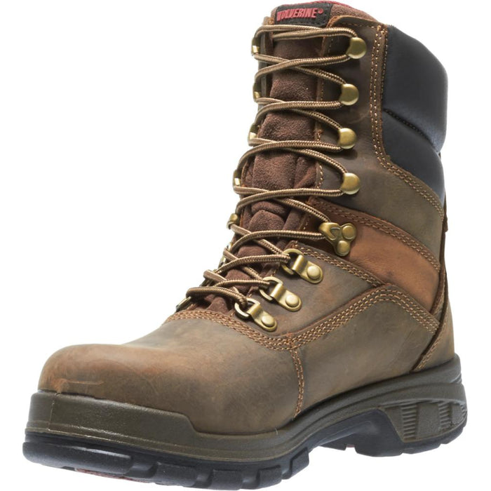 Wolverine® Men's Cabor EPX® Waterproof Composite Toe 8" Work Boot - Dark Coffee - W10316