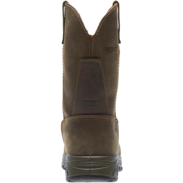 Wolverine® Men's Cabor EPX® Waterproof Composite Toe Wellington Work Boot - Dark Coffee - W10318