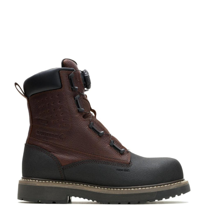 Wolverine® Men's CarbonMax® Reloader Hyprest Composite Toe 8" Boots - Dark Choclate - W261120