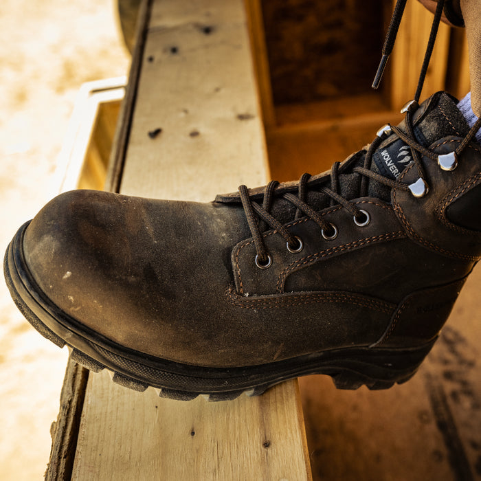 Wolverine® Men's Carlsbad Waterproof Soft Toe 6" Boots - Brown - W230063
