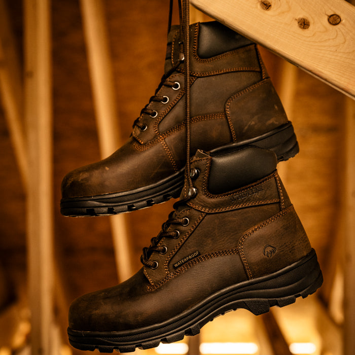 Wolverine® Men's Carlsbad Waterproof Steel Toe 6" Boots