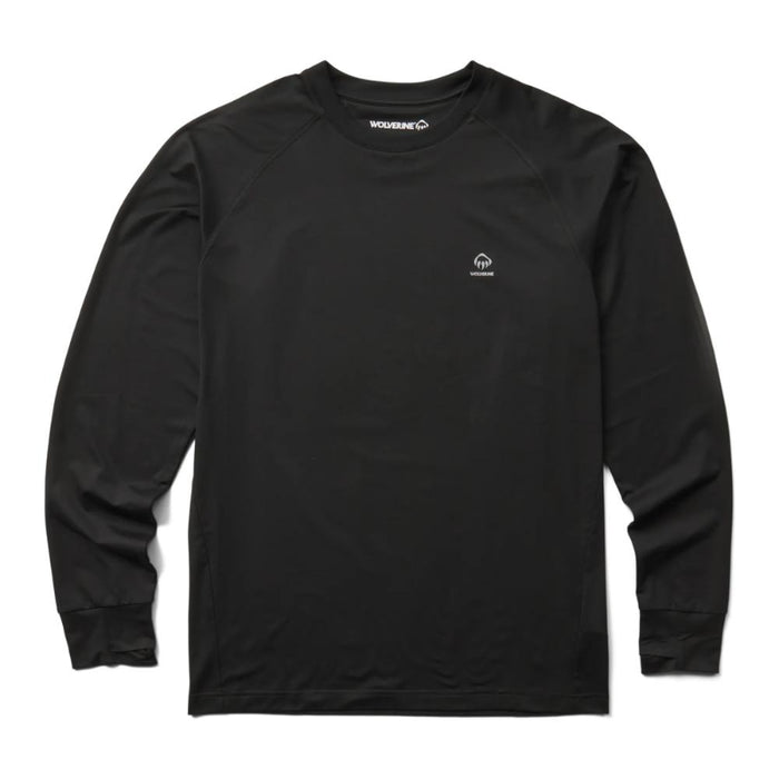 Wolverine® Men's Cascade Performance Crew with UPF 50+Protection - Black - W1210690-001