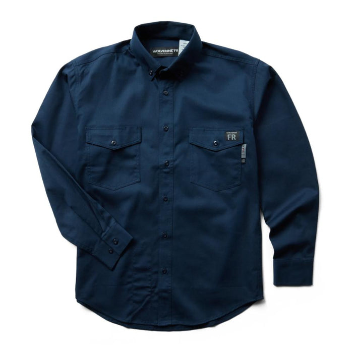 Wolverine® Men's CAT - 1 Flame Resistant Twill Long Sleeve Shirt