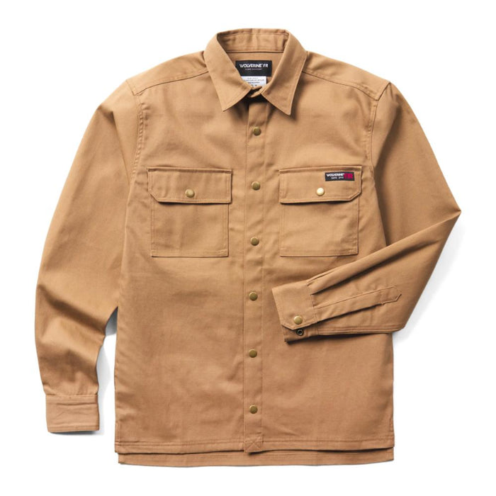 Wolverine® Men's CAT - 2 Flame Resistant Built Stretch Canvas Jac-Shirt