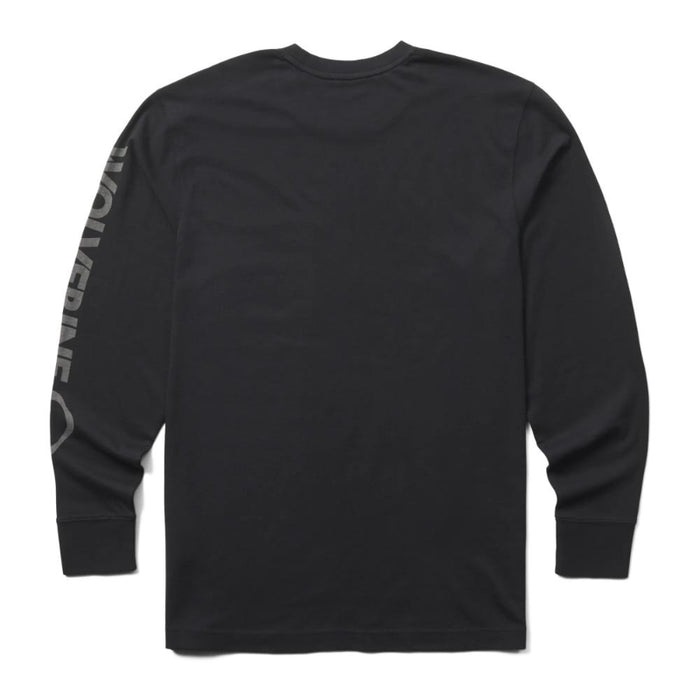 Wolverine® Men's Classic Graphic Long Sleeve Pocket Tee