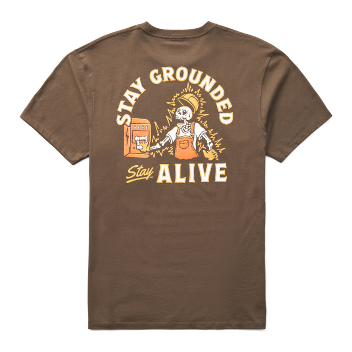 Wolverine® Men's Comfort Short Sleeve Grounded Cotton Tee