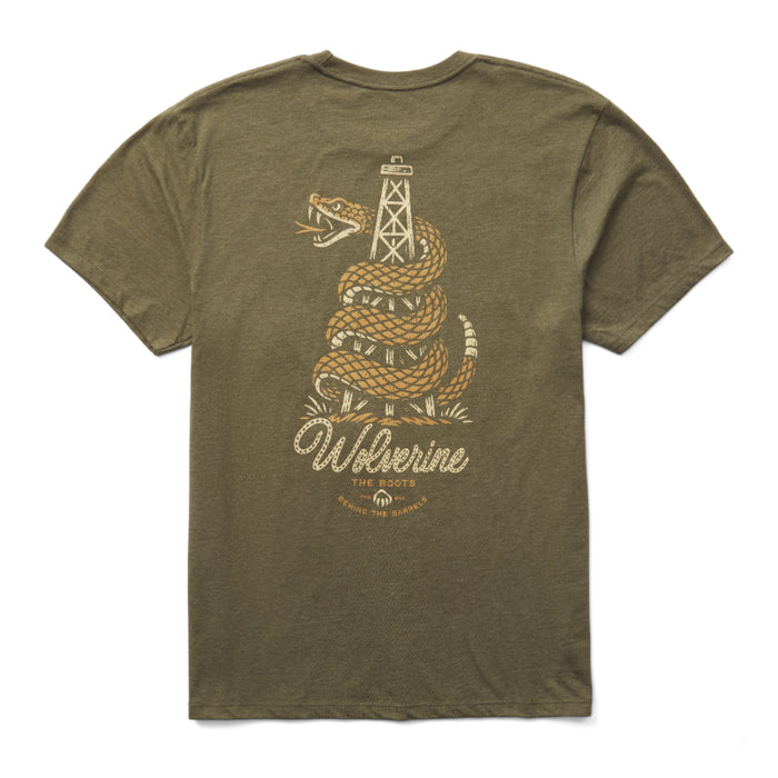 Wolverine® Men's Comfort Short Sleeve Rattler Rig Graphic Tee