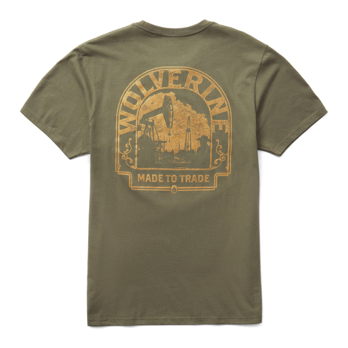 Wolverine® Men's Comfort Short Sleeve Tombstone Rig Graphic Tee