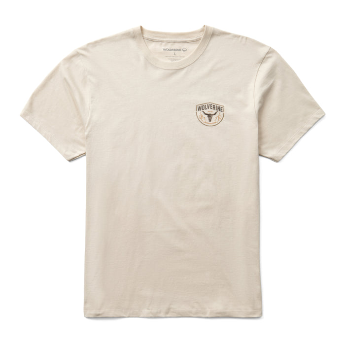 Wolverine® Men's Comfort Short Sleeve Wolverine Rodeo Cotton Tee