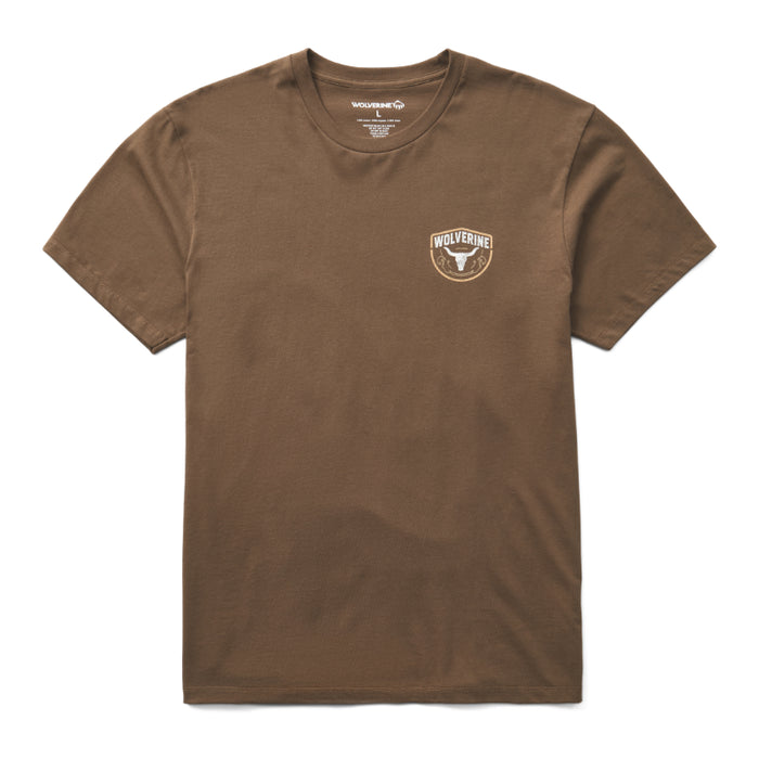 Wolverine® Men's Comfort Short Sleeve Wolverine Rodeo Cotton Tee