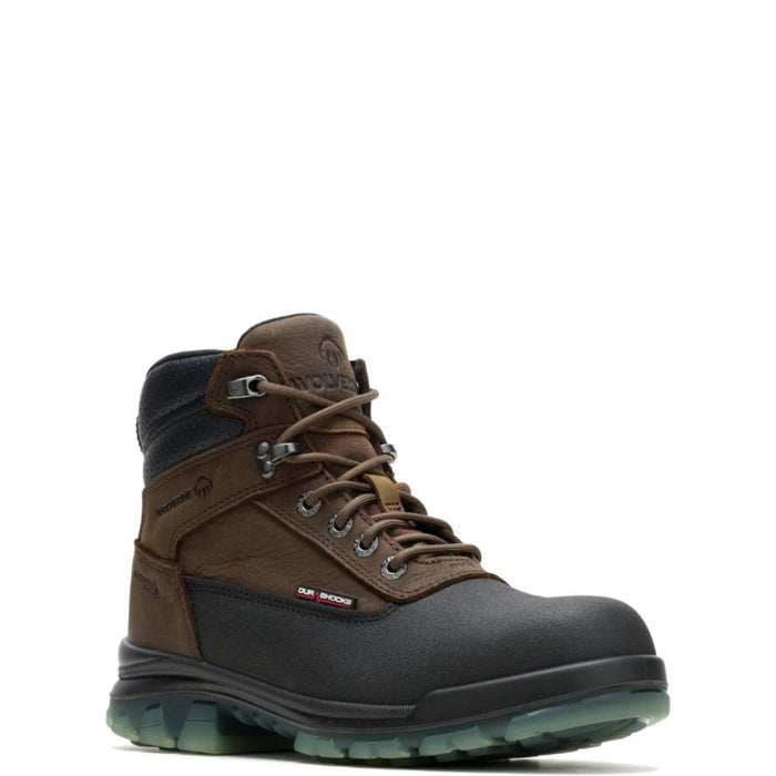 Wolverine® Men's Durashocks Icon Derrick Composite Toe 6" Boots - Dark Coffee - W261083
