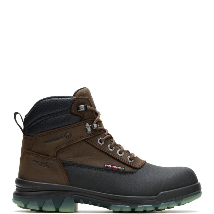 Wolverine® Men's Durashocks Icon Derrick Composite Toe 6" Boots - Dark Coffee - W261083