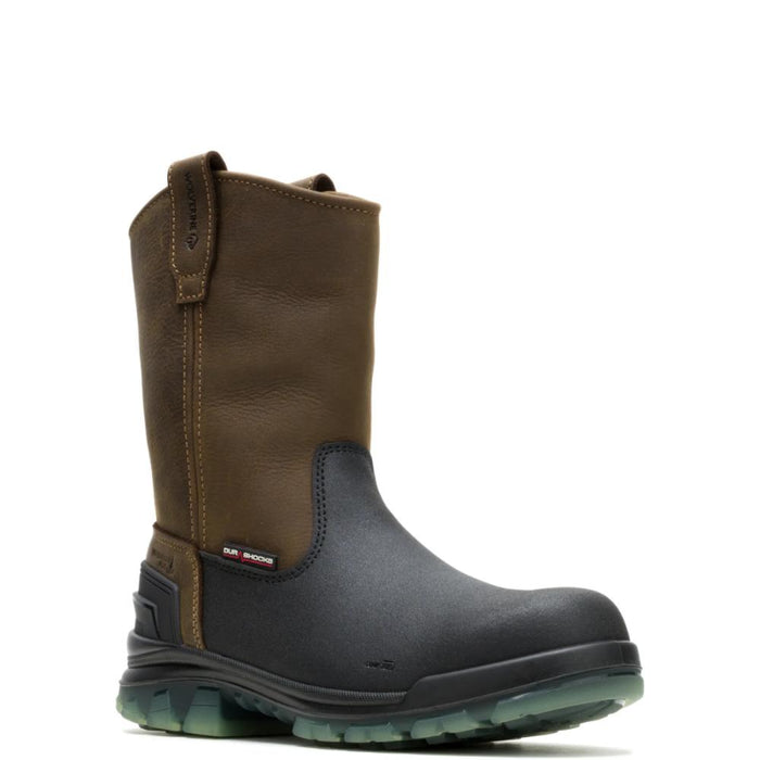 Wolverine® Men's Durashocks Icon Derrick Composite Toe Wellington Boots - Dark Coffee - W261087