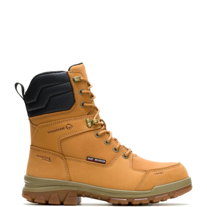 Wolverine® Men's Durashocks Icon Insulated Composite Toe 8" Boots - Wheat - W261095