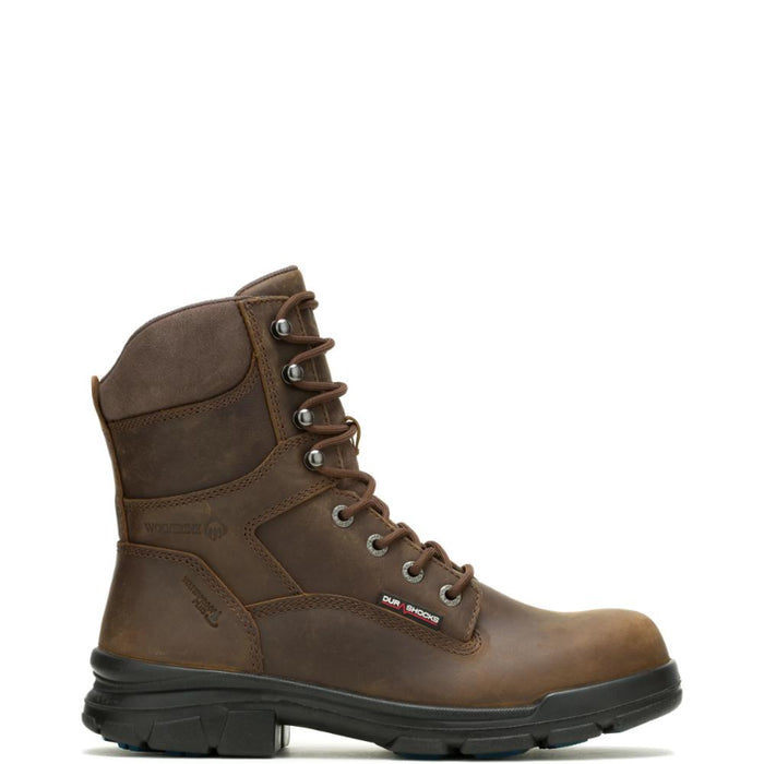 Wolverine® Men's Durashocks Icon Waterproof Soft Toe 8" Boots - Dark - Brown - W240029