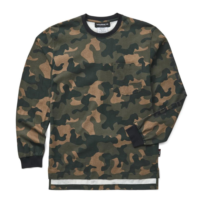 Wolverine® Men's Flame Resistant Built Tee - Camo Print - W1214270-990