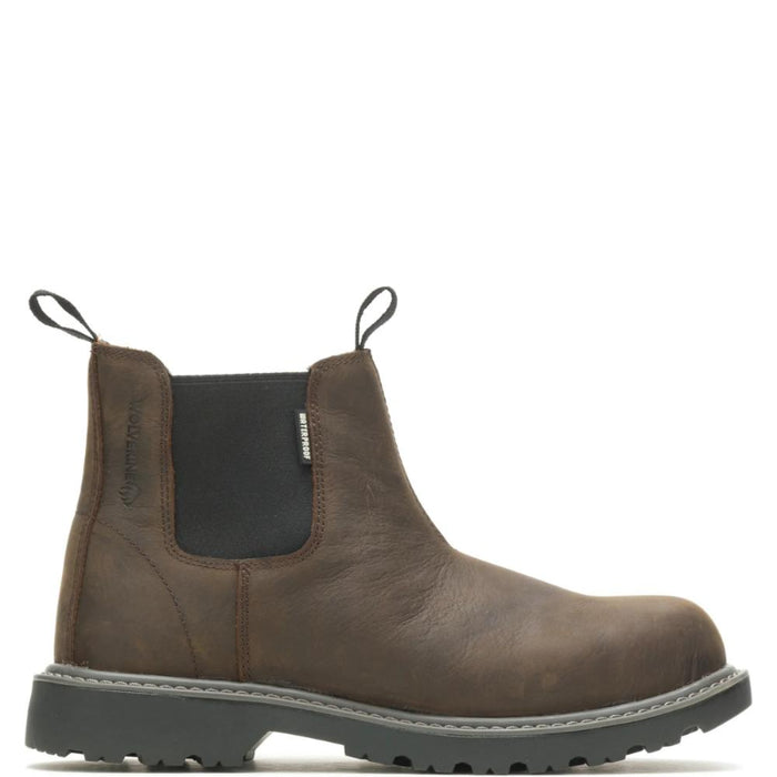 Wolverine® Men's Floor Hand Soft Toe Chelsea Boots - Dark Brown - W220030