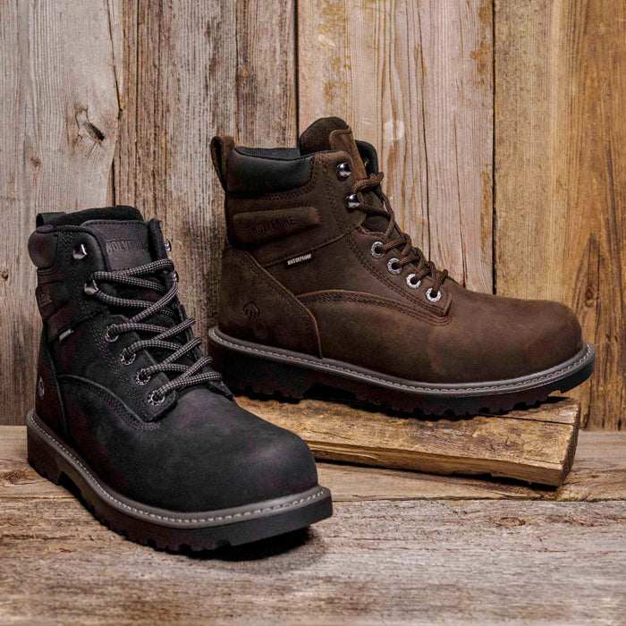 Wolverine® Men's Floorhand Breathable Waterproof Soft Toe 6" Work Boot