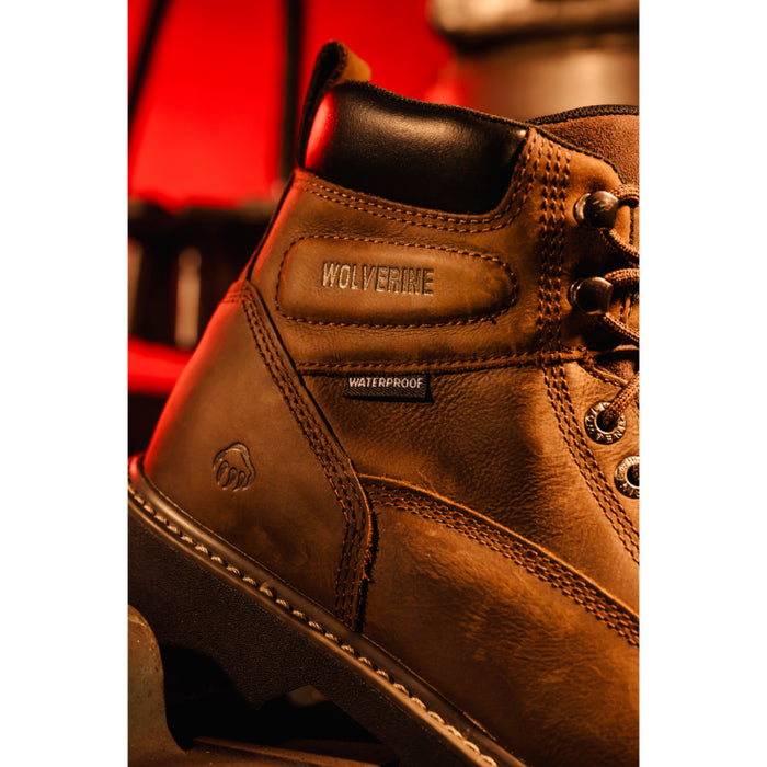 Wolverine® Men's Floorhand Breathable Waterproof Steel Toe 6" Work Boot