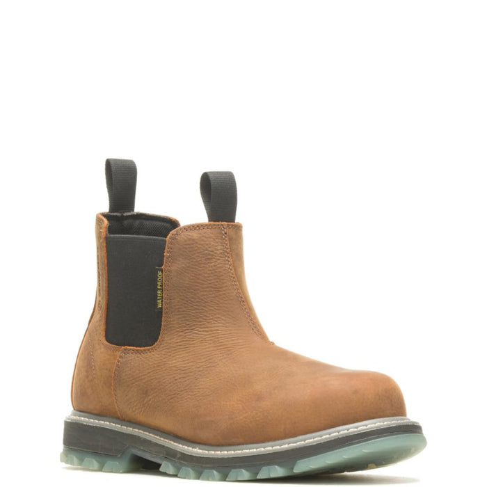 Wolverine® Men's Floorhand LX Waterproof Soft Toe Chelsea Boots - Sudan Brown - W230014