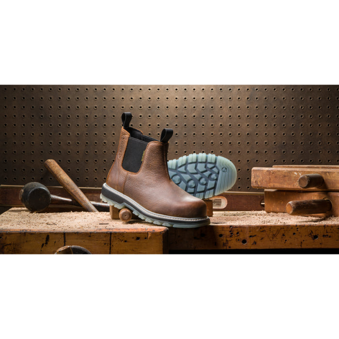 Wolverine® Men's Floorhand LX Waterproof Soft Toe Chelsea Boots - Sudan Brown - W230014