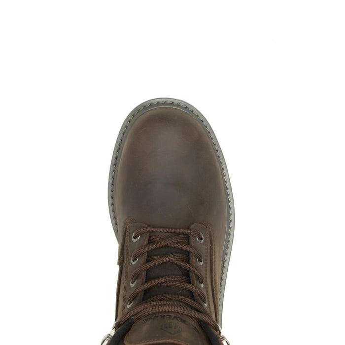 Wolverine® Men's Floorhand Met-Guard Waterproof Steel Toe 6" Boots - Dark Coffee - W231024