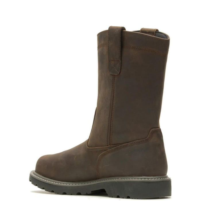 Wolverine® Men's Floorhand Met-Guard Waterproof Steel Toe Wellington Boots - Dark Coffee - W231025