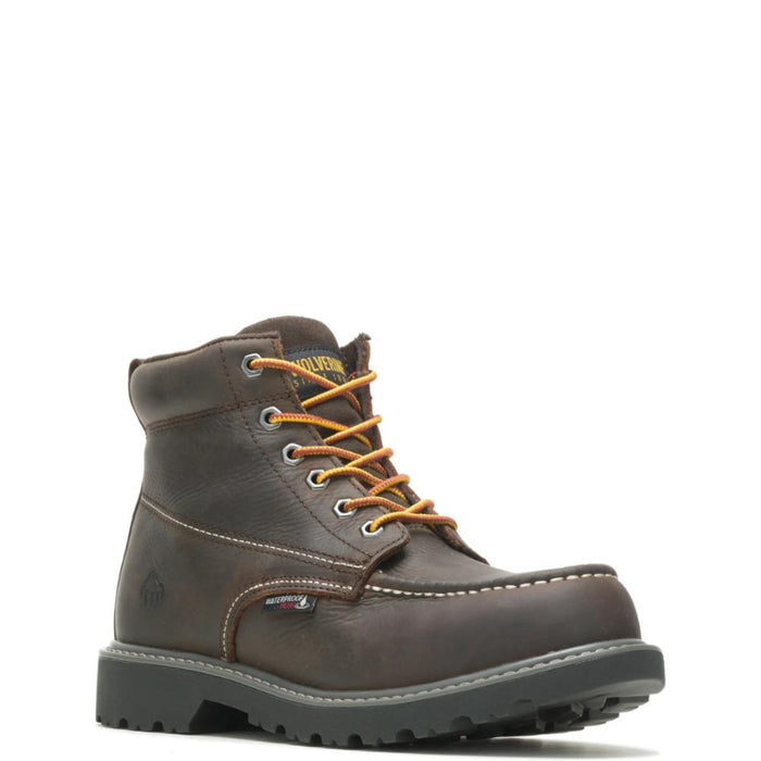 Wolverine® Men's Floorhand Moc Waterproof Steel Toe 6" Boots
