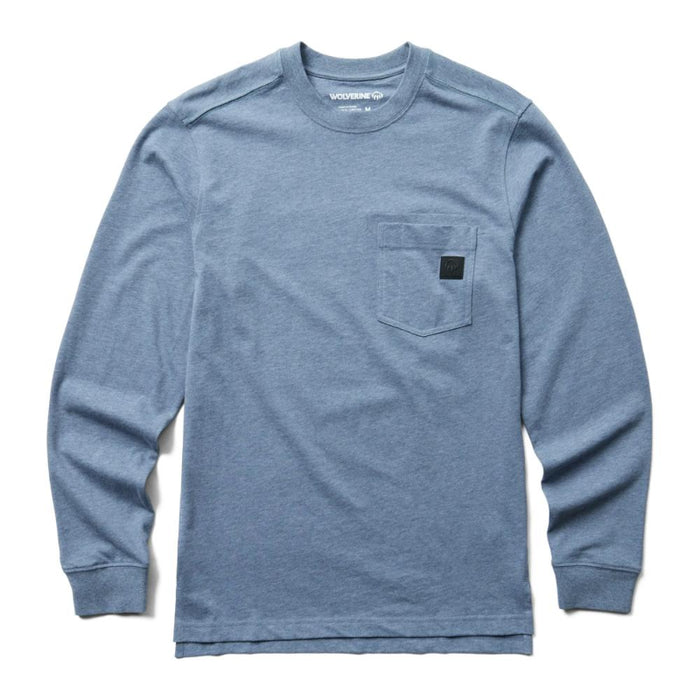 Wolverine® Men's Guardian Cotton™ Long Sleeve Tee with Extended Tail