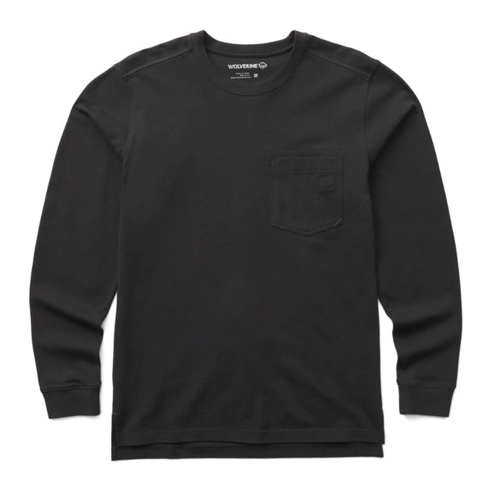 Wolverine® Men's Guardian Cotton™ Long Sleeve Tee with Extended Tail