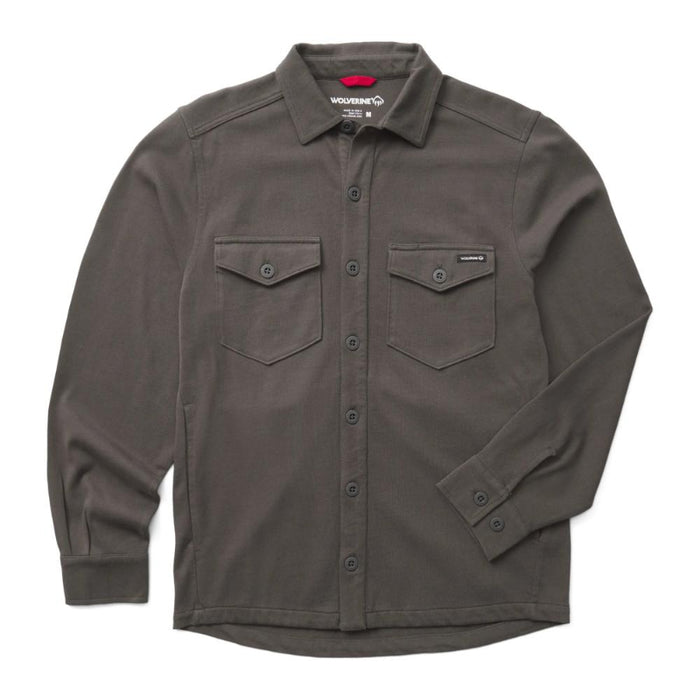 Wolverine® Men's Harbor Jersey Jac-Shirt with Button Closure