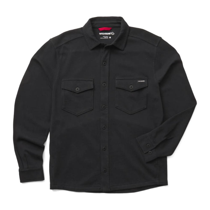 Wolverine® Men's Harbor Jersey Jac-Shirt with Button Closure