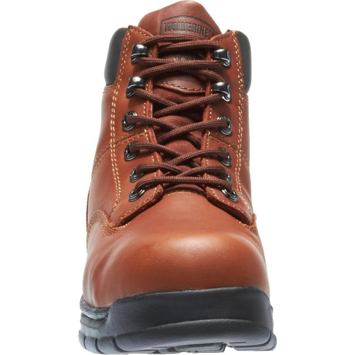Wolverine® Men's Harrison Lace-Up & Slip Resistant  6" Work Boot - Brown - W04906