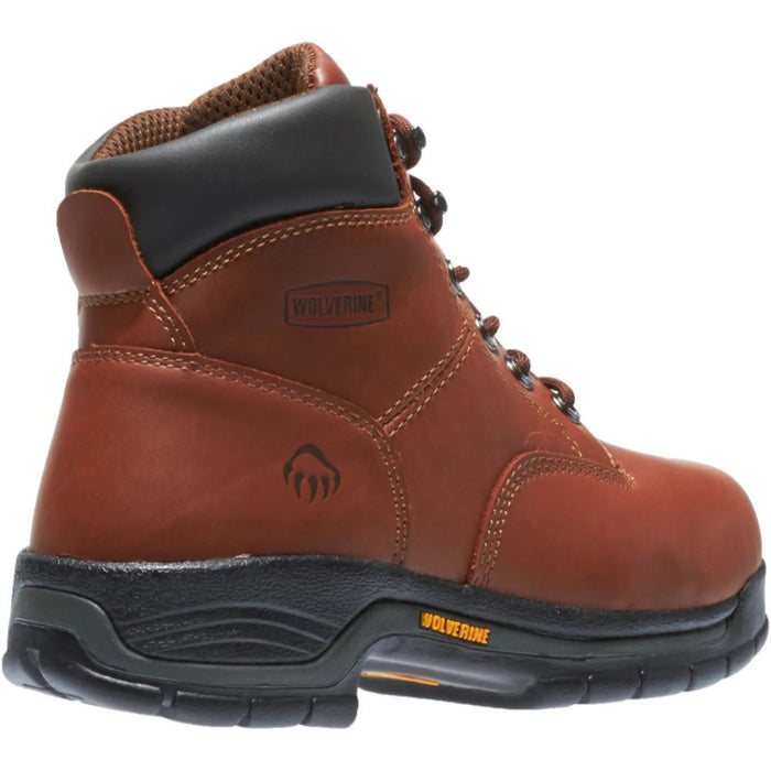 Wolverine® Men's Harrison Lace-Up & Slip Resistant  6" Work Boot - Brown - W04906