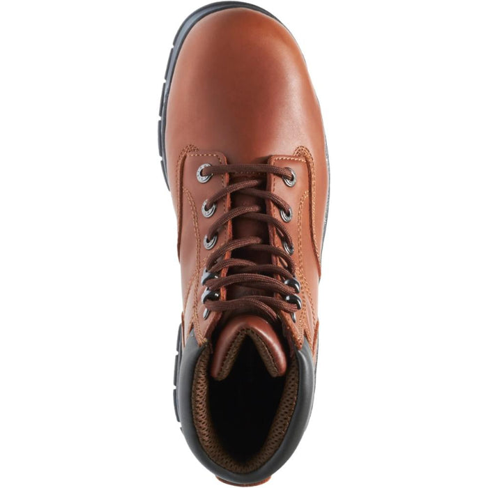 Wolverine® Men's Harrison Lace-Up & Slip Resistant  6" Work Boot - Brown - W04906