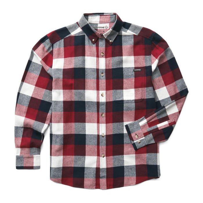 Wolverine® Men's Hastings Long Sleeve Flannel Shirt