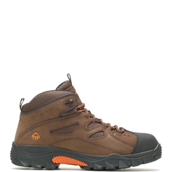 Wolverine® HUDSON Men's Steel Toe EH Lightweight Safety Boot - Dark Brown/Black - W02194